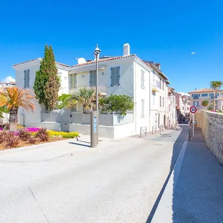 A9 - 1 Bdr Fantastic Sea View Remparts Old - Ac Антиб